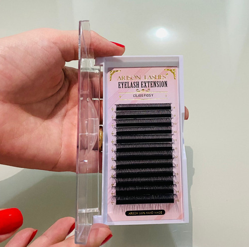 Pestañas con volumen brasileño Yy 0.07 D Mix Arison Lashes