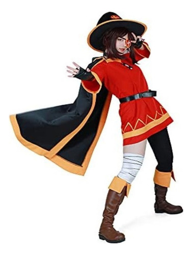 Disfraz De Capa De Cosplay De Megumin For Mujer Miccostumes