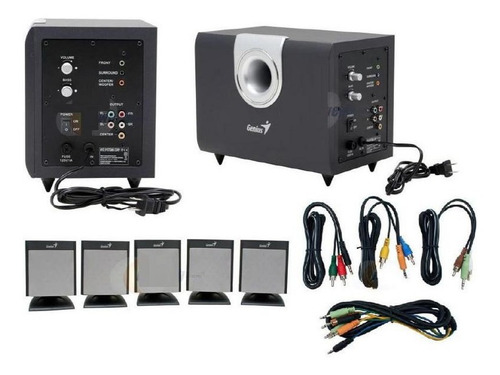 Parlantes Genius Sw 5.1 - 1000 Completo