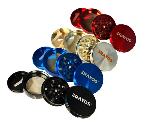 Imagen 4 de 10 de Picador Aluminio 4partes Imantado Polinizador Bombo Plateado