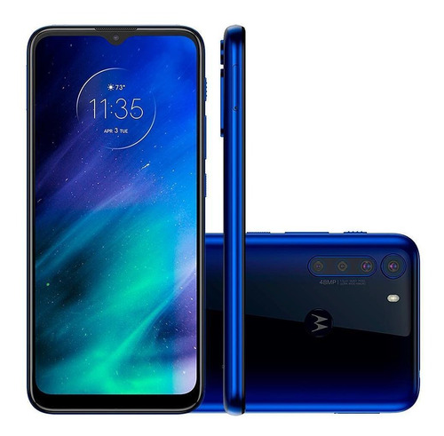 Smartphone Motorola One Fusion 128gb 4gb Azul Safira