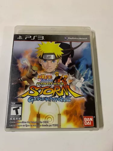 JOGO PS3 NARUTO SHIPPUDEN ULTIMATE NINJA STORM 2 FÍSICO SEMI-NOVO