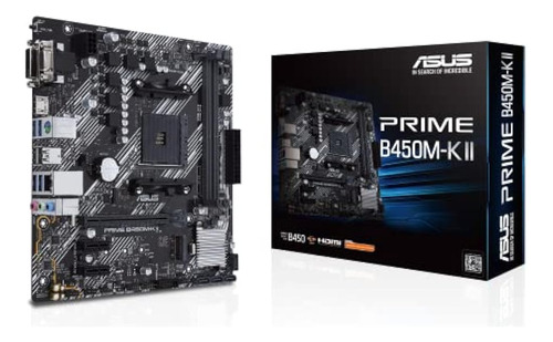 Computadora Asustek Prime B450m-k Ii Atx +2gln+u3.2+m2 Sata6