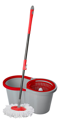 Mop Giratório Wap com balde centrífuga 14L esfregão limpeza 360°
