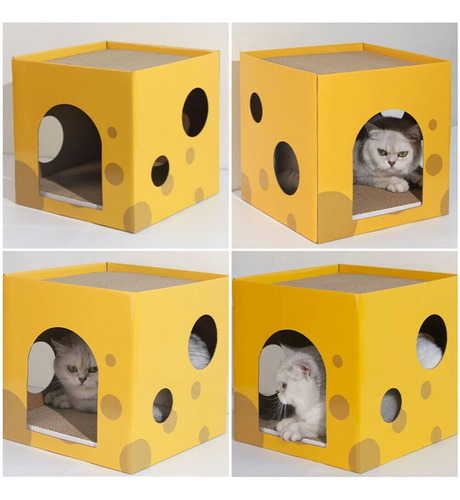 Caixa De Papelão Cat De Camada Dupla Cat Scratch Board Pet N