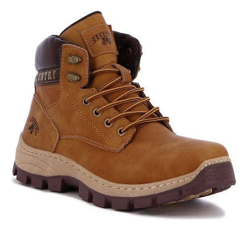 Bota Country Mount Acordonada Para Hombre