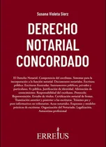 Comprar Derecho Notarial Concordado. Sierz, Susana 