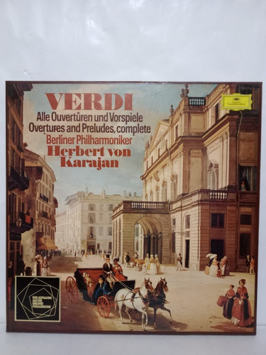 Verdi- Alle Ouvertüren Und Vorspiele - Lp, Alemania, 1976