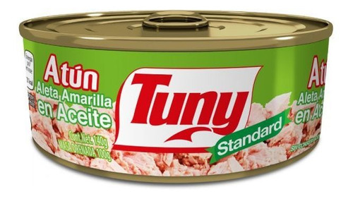 Tuny Atún En Aceite Estándar 140gr