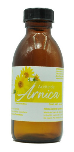 Aceite De Árnica Premium 100% Puro 125 Ml