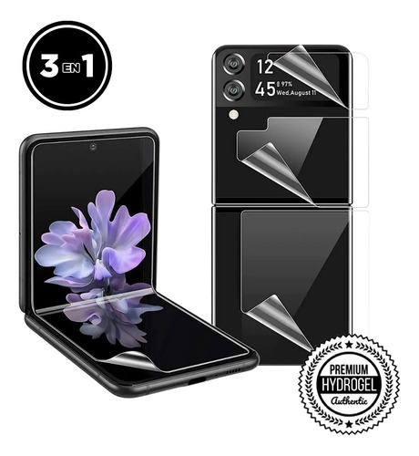 Pack X2 Hydrogel - Protector Full Cover Para Samsung Z Flip 