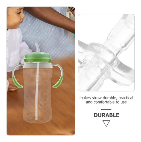 Pajitas De Bebida Reutilizables De Silicona Kallory 10 Y