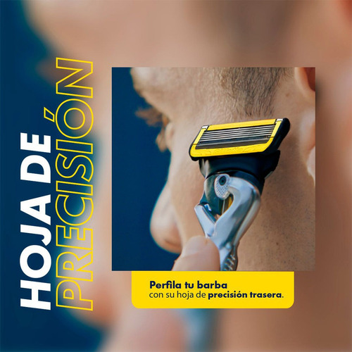Rastrillo Gillette Proshield Con 5 Hojas, 1 Unidad