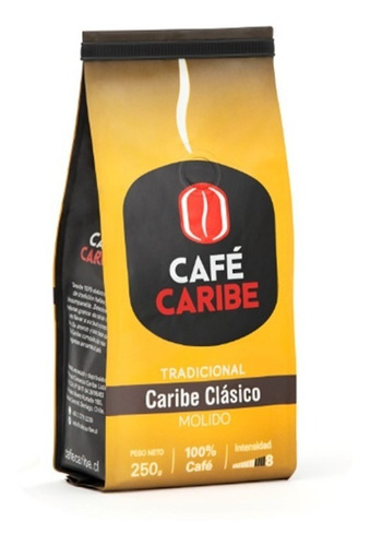 Café Caribe Clásico Tradicional 250 Gr / Qué Té Quieres