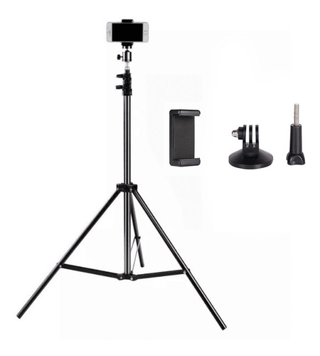 Tripode Profesional Gadnic 2,1 Mts Fotografia + Soportes