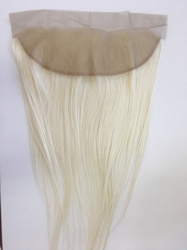 Prótese Capilar Sintético Orgânico Front Lace Clousure 50cm