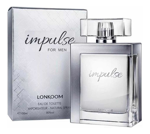 Perfume Lonkoom Impulse Eau De Toilette Masculino - 100ml