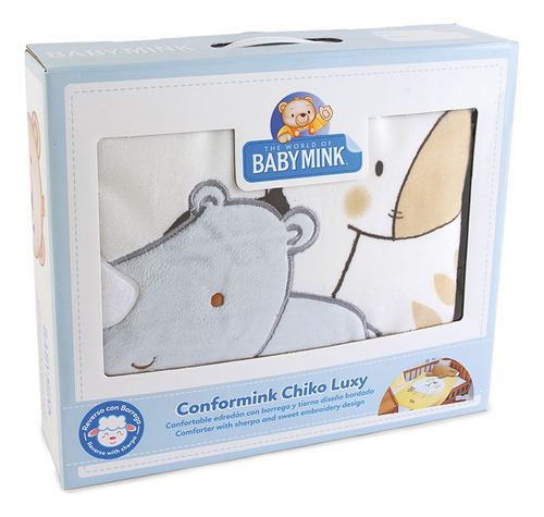 Edredon Con Borrega Conformink Chiko Luxy Baby Mink