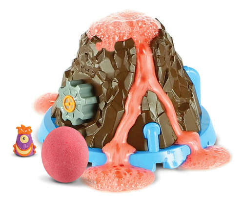 Learning Resources Bubbling Volcano Reactor Beaker Creatures De, Volcan Para Niños, Ciencia Preescolar, Juguetes Stem, Incluye 5 Experimentos Científicos, 6 Piezas, Mayores De 5 Años