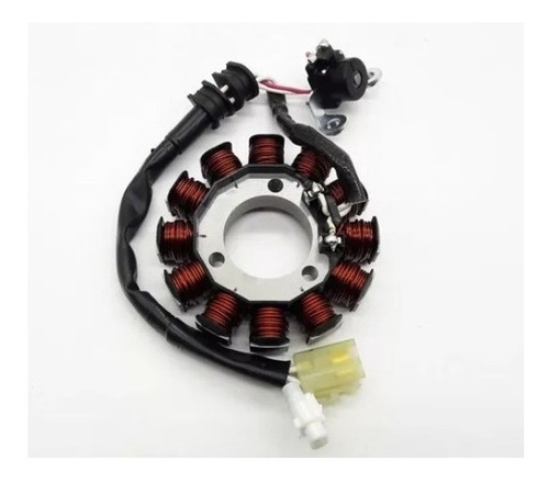 Imagem 2 de 2 de Conjunto Estator Yamaha Ys150 Fazer 2014 A 2021
