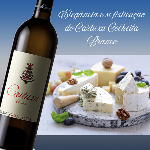 Vinho Branco Cartuxa Évora Colheita 750 Ml 24 Unidades