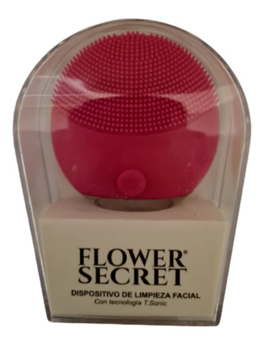 Cepillo De Limpieza Facial Exfoliante Usb Flower Secret