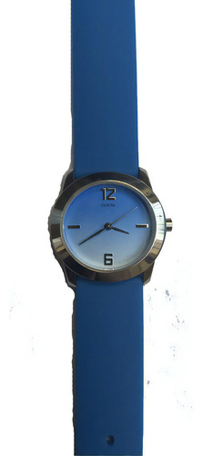 Reloj Dama Guess | I50355l3 | Original | Outlet Oportunidad! Color de la correa Azul Color del bisel Plateado Color del fondo Degrade