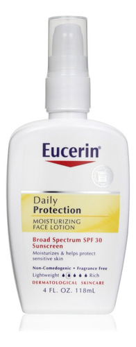 Pack De 3 Eucerin Protección Diaria De La Cara Loción Spf