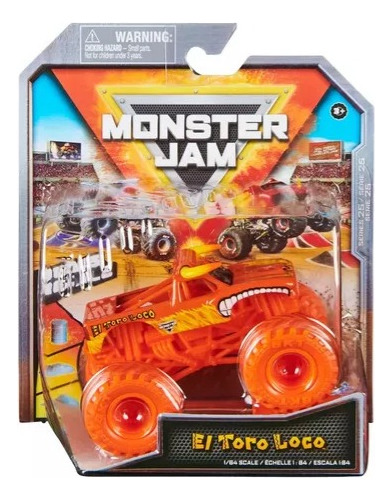 Monster Jam El Toro Loco | Serie 25 Escala 1:64 Exclusivo