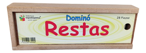 Domino De Madera Restas