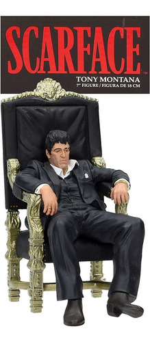 Iconos De Película Scarface Tony Montana Trono 7 Figur...