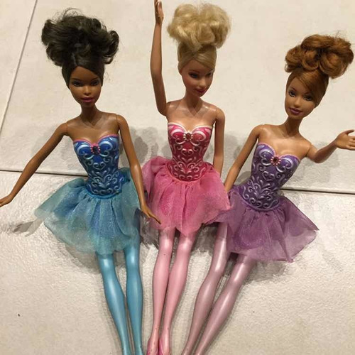 Muñecas Barbie Bailarinas Únicas Coleccion Toys R Us 2008