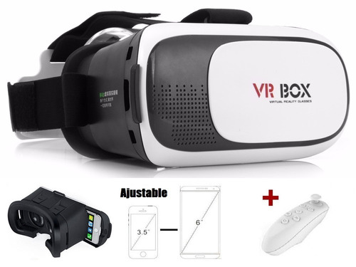 Lentes Realidad Virtual 3d Gafas Vr Box 2da Gen Cardboard