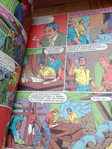 Libro Cómic Editorial Novaro La Maldición De Tutankamon (Usado)