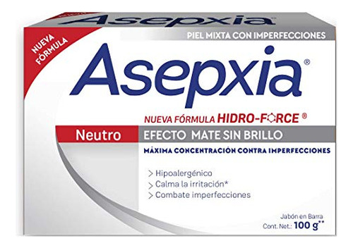 Asepxia Jabon Neutro 100 G