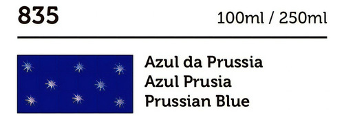 Tinta Pva Cintilante Mega 250ml Artesanato Gato Preto Cor Azul Da Prússia