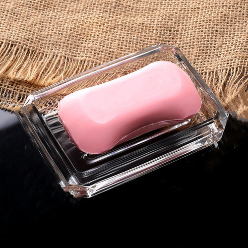 P Jabonera, Caja De Desagüe, Caja De Jabón Portátil For Baño