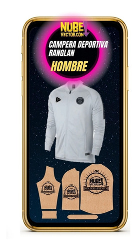 Molderia Digital Campera Deportiva Ranglan Hombre