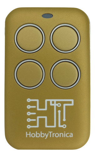 Control Remoto Copiador Smart Multifrecuencia Rolling Y Fijo Color Champagne