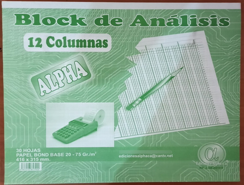 Block Analisis 12 Columnas