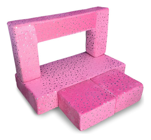 Sofá Cama Modular Baby Nugget 4 Pzs Infantil/niños