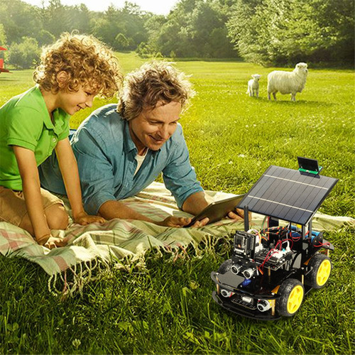 Kit De Coche Robot Programable Para Arduino Profesional Esp3