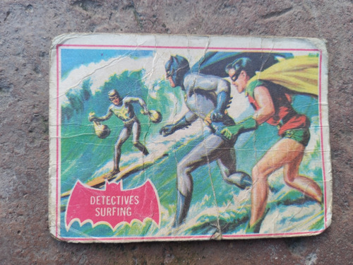 Figurita Batman Tarjeta Año 1966 N.20