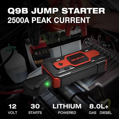Cargadores De Baterías Nexpow Batería Jump Starter 2500a 220