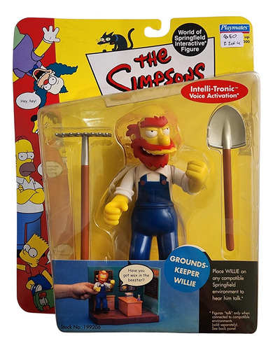 Figura Los Simpsons Playmates Series 4 Willie