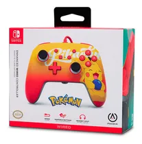 Comprar Mando Enhanced Wired Controller Powera Oran Berry Pikachu Color Naranja
