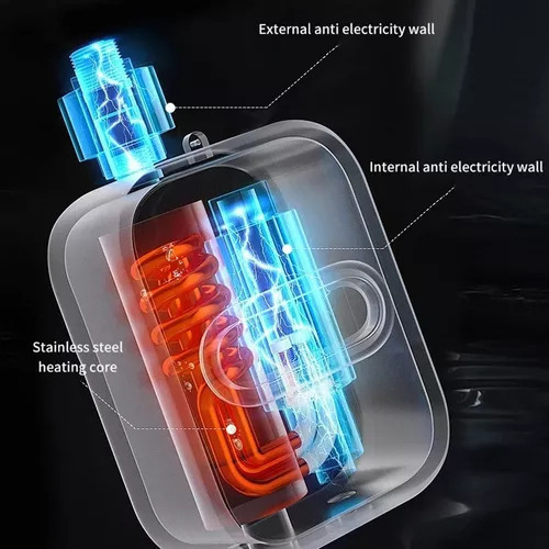 Para Ww E Calentador De Agua Eléctrico De Ducha Instantánea
