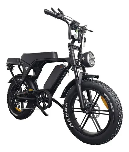 Bicicleta Elétrica Zurbe V8 Pro 750w 32km/h Freio Hidráulico Cor Preto