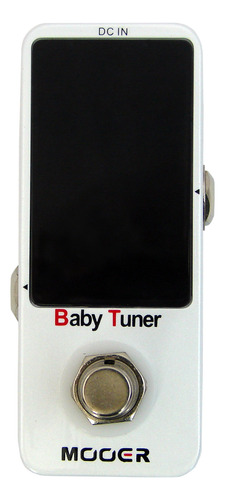 Pedal Afinador Mooer Baby Tuner Para Guitarra O Bajo