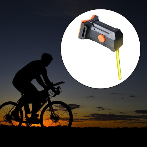 Luz Led Para Bicicleta, Luz Trasera Usb Para Bicicleta, Luz